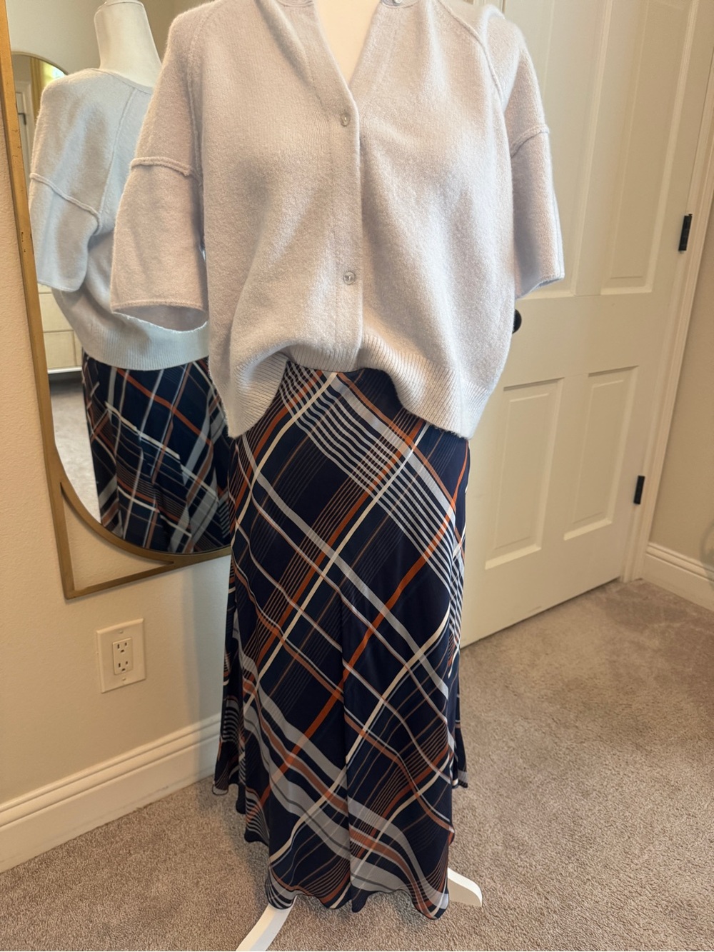 Plaid Skirt